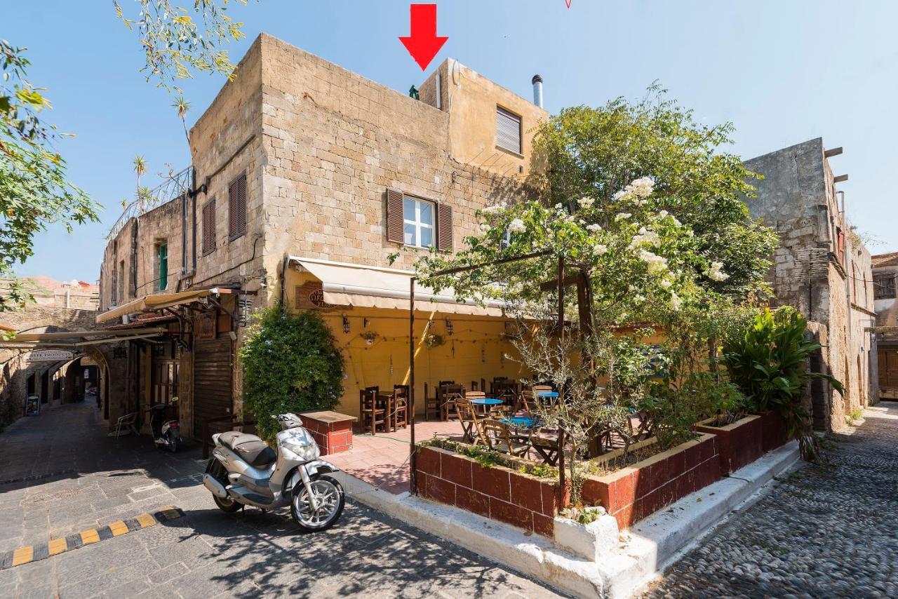 Centrale Apartment Old Town Rhodes City ภายนอก รูปภาพ